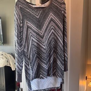 Altar'd State Monochrome Knit Top